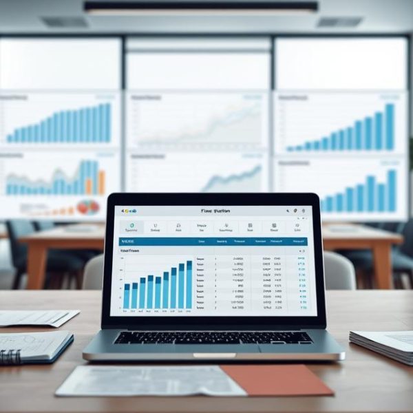 a formal financial projection that states an organization's planned