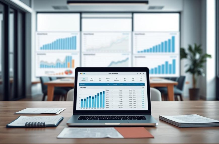 a formal financial projection that states an organization's planned