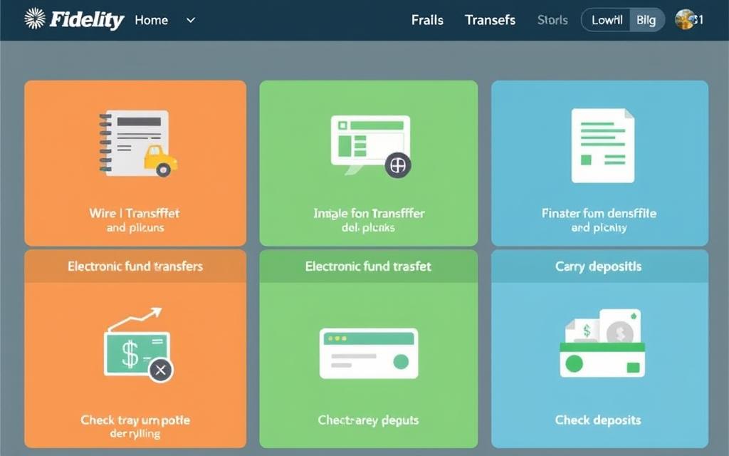how to transfer money to fidelity investments