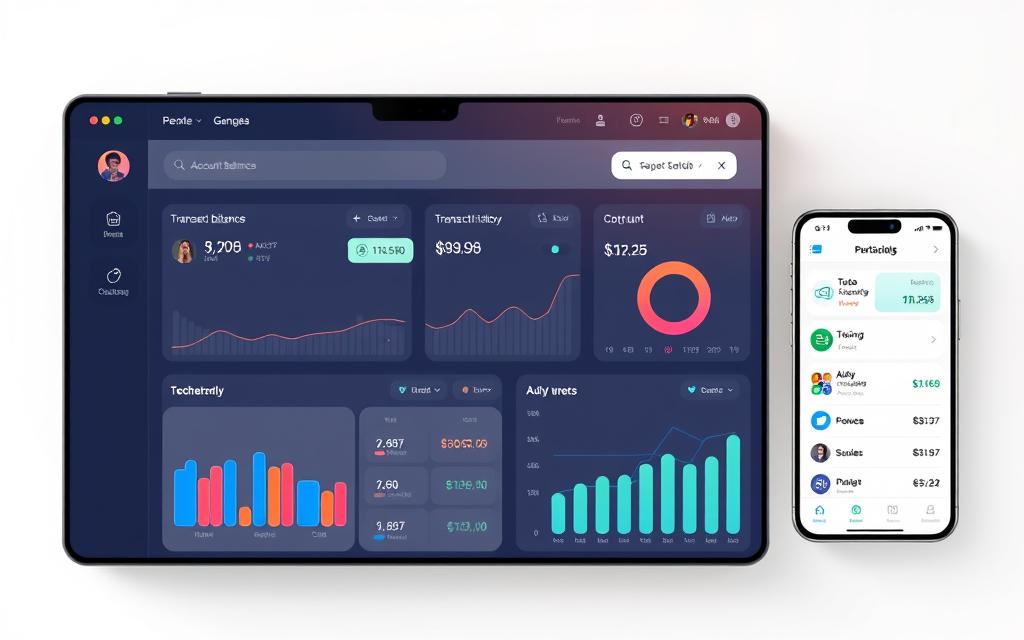 user-friendly finance app design